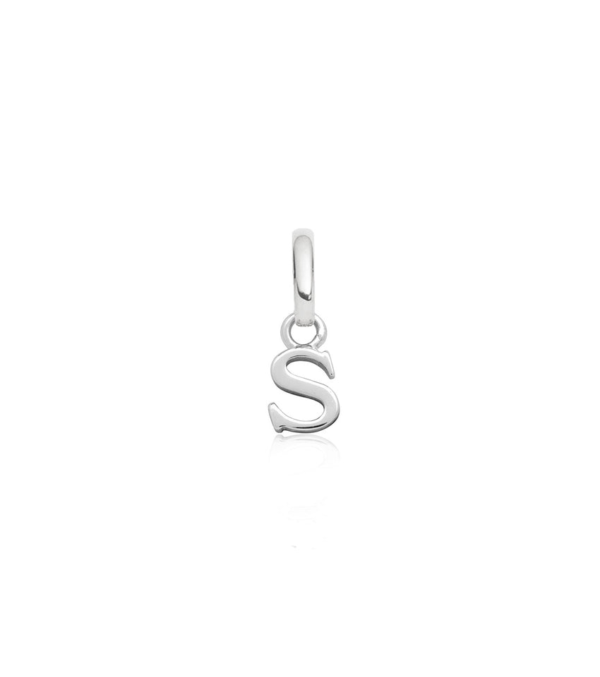 Stories Initial Pendant (Silver)