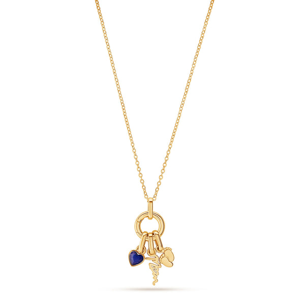 Design Your Own Diamond & Gold Charm Necklace | Monica Rich Kosann