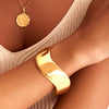 Statement Cuff Bangle (Gold)