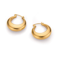 Statement Hoop Earrings (Gold)