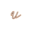 Made Mine Charms - Pavé Script Initial Charms (Rose Gold)