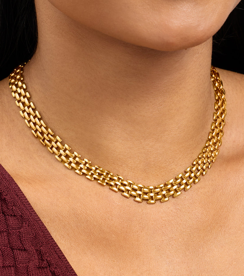 Heritage Chain Necklace (Gold)