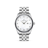 Silver Pearl Link Belgravia 36 Watch