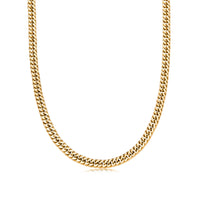 Curb Chain Necklace (Gold)