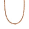 Curb Chain Necklace (Rose Gold)