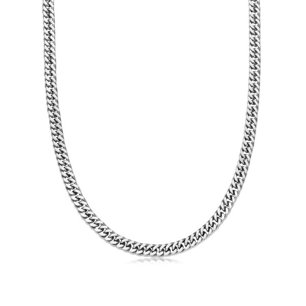 アクセサリー CURB CHAIN LONG NECKLACE Curb Chain Necklace (Silver)