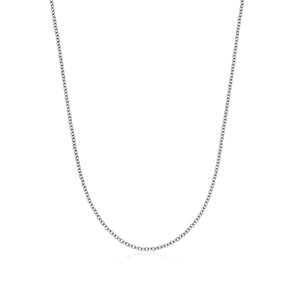 Layering Fine Chain Necklace (Silver)