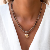 Heart Pendant (Rose Gold)