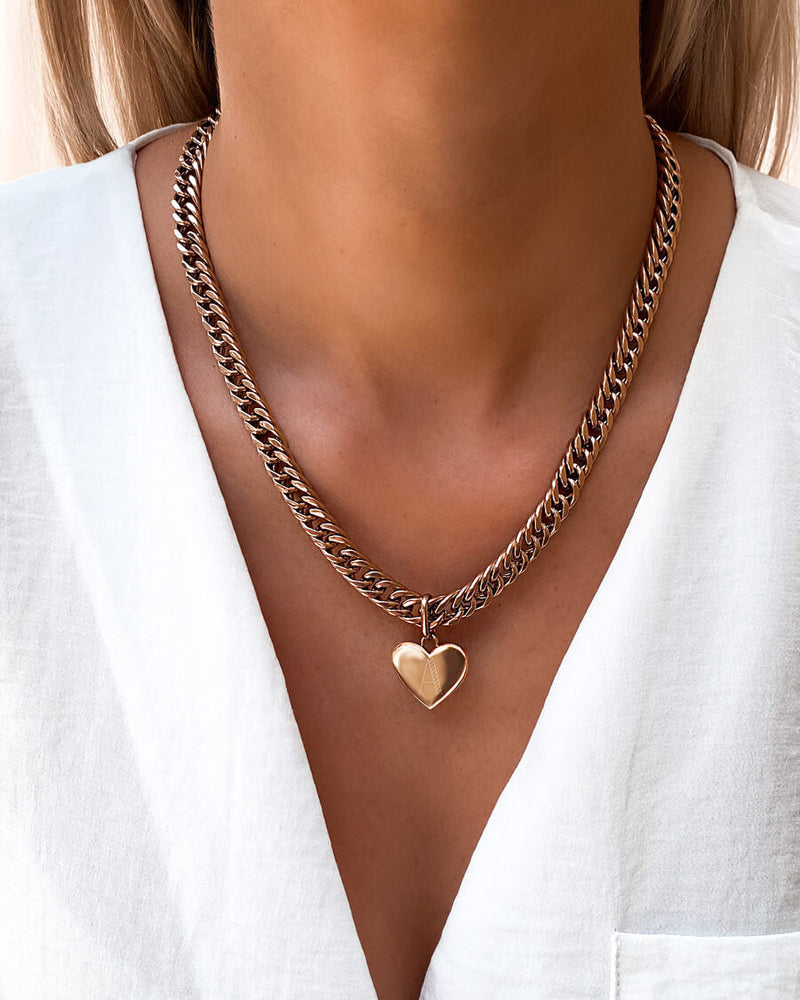 Heart Pendant (Rose Gold)