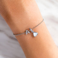 Initial Bracelet Bundle (Silver)