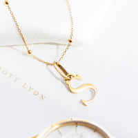 Initial Necklace (Gold)