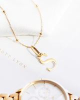 Initial Necklace (Gold)