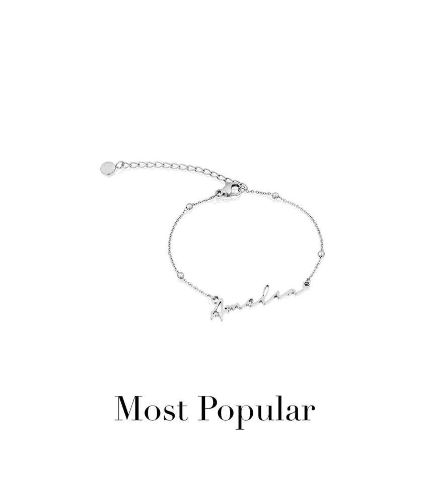 Signature Name Bracelet (Silver)