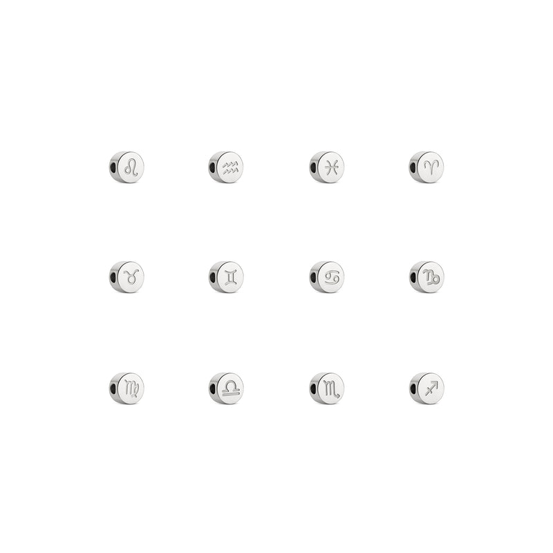 Zodiac Bracelet Charm (Silver)