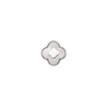 Pearl Clover Charms (Silver) - Clover