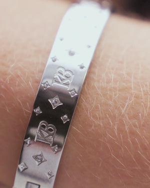 Monogram Ring Custom Initials Ring Name Ring