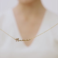 Mama Necklace (Gold)