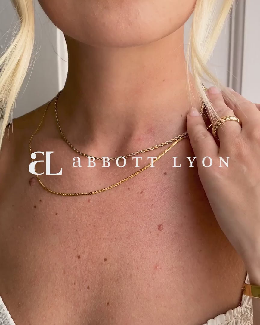 Abbott Lyon - ✨ NEW ✨⁠ ⁠ Our best selling Signature Name Necklace has been  revamped with a super cute new butterfly design 💛 Each bespoke piece is  handmade to order, so