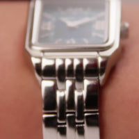 Essence 23mm Navy Watch (Silver)