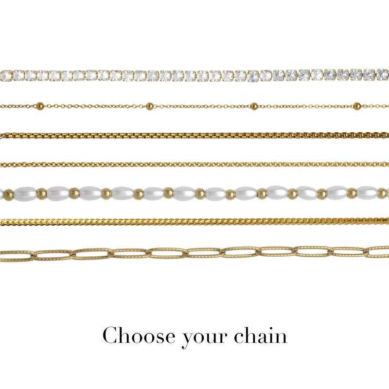 Mini Signature Name Bracelet (Gold)
