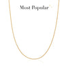 Stories Fine Chain Necklace (Gold)
