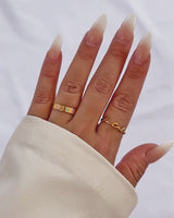 Custom Enamel Ring (Gold)