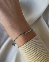 Mini Signature Name Bracelet (Silver)