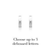 Gemma Owen GXO Custom Hoop Earrings (Silver)