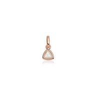 Droplet Birthstone Pendant (Rose Gold)
