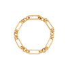 Figaro Chain Bracelet (Gold)