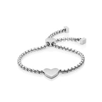 Personalize Heart Bracelet (Silver)