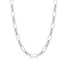 Figaro Chain Necklace (Silver)
