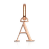 Letter Pendant (Rose Gold)