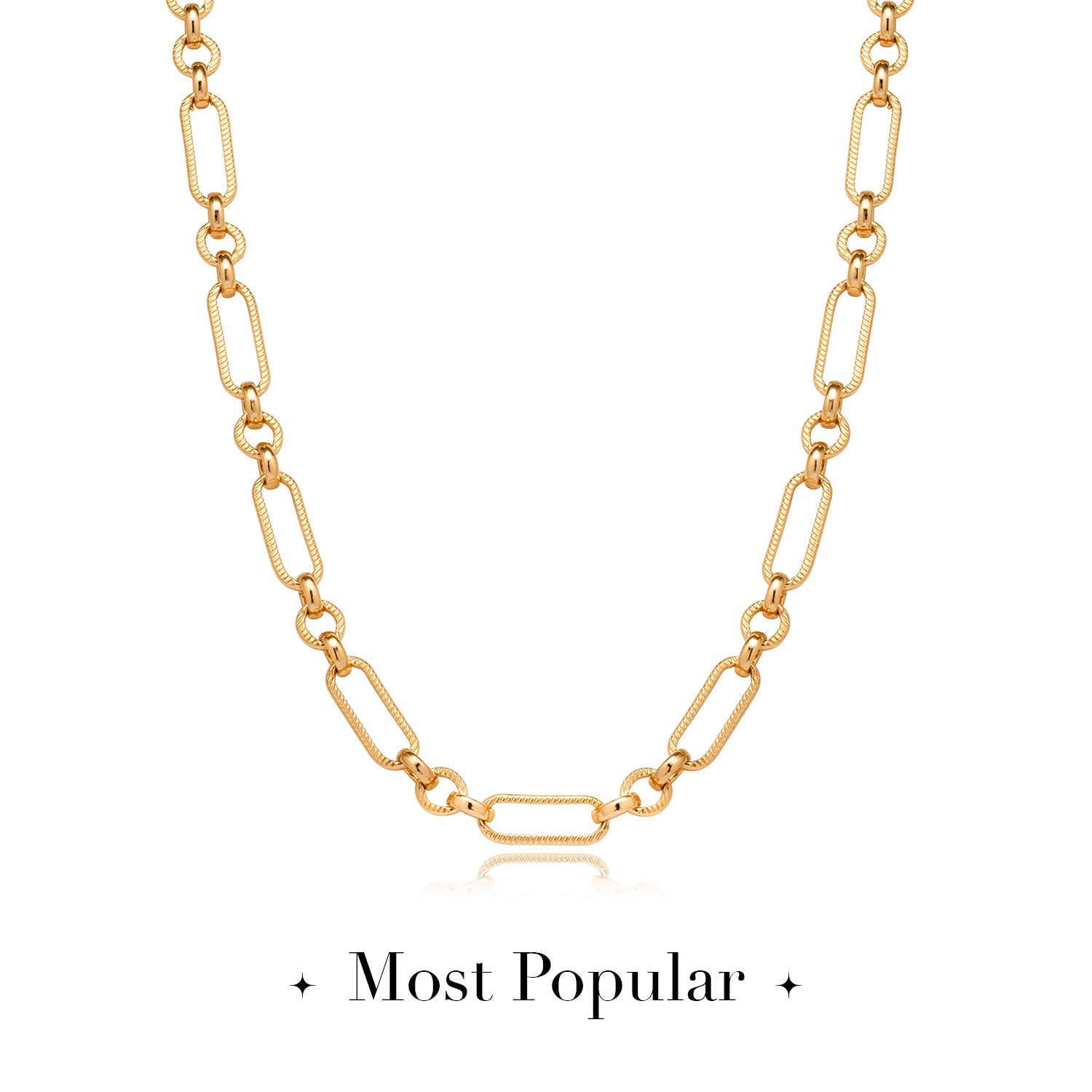 送料税込【Abbott Lyon】Angel Small Figaro Necklace ♪国内発 送料税込【Abbott Lyon】Angel Small Figaro Necklace ♪国内発