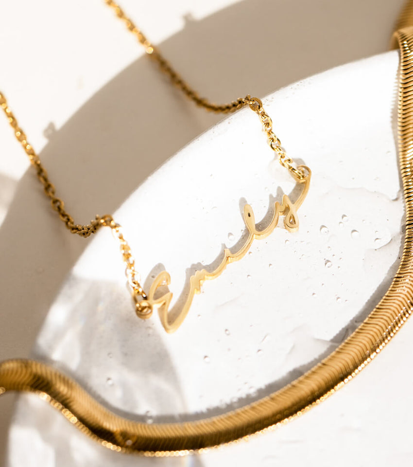 Gold Thin Snake Chain | Ele Kalon Jewelry 18