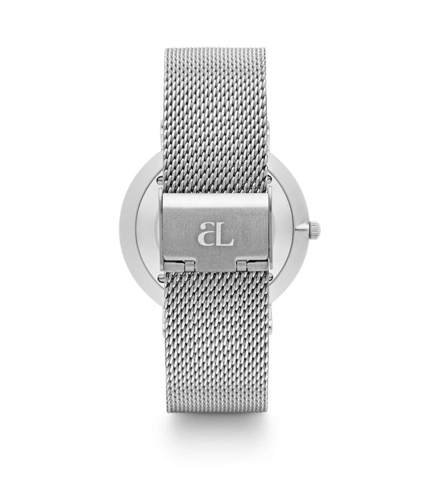 Silver Chain White Kensington 40 Watch