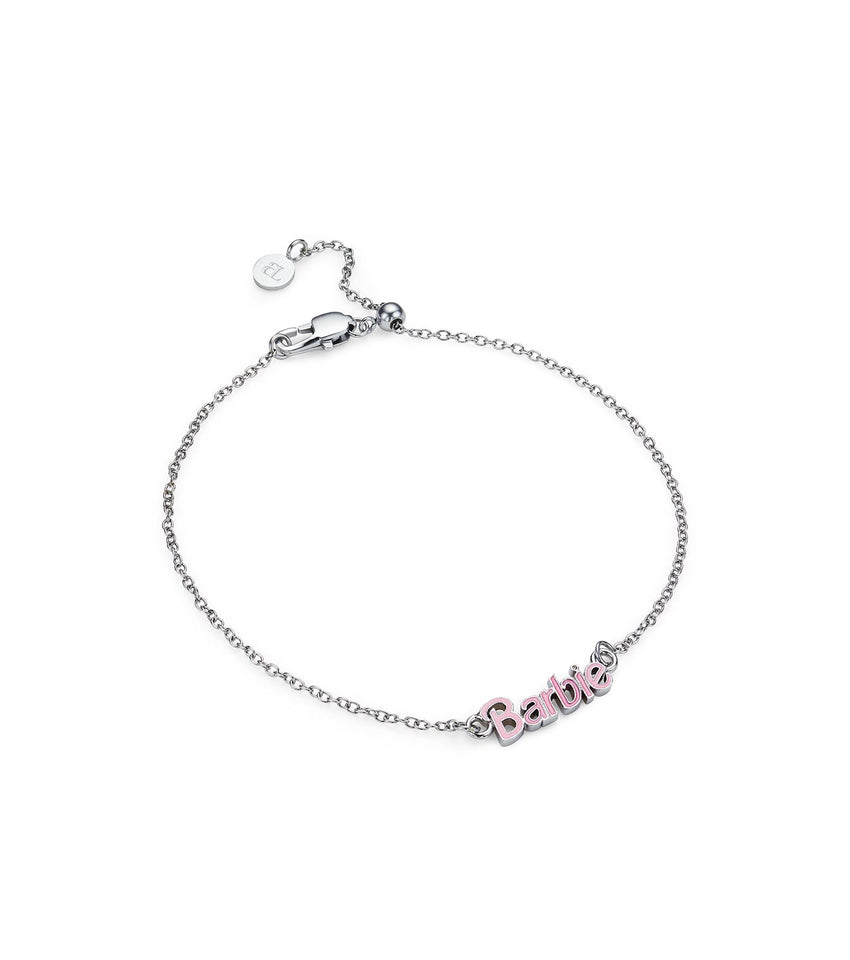 Pink Barbie Bracelet (Silver)