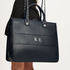 Black/Silver Icon City Tote Bag