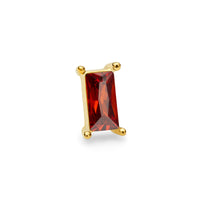 Advent Birthstone Baguette Ring - Gold