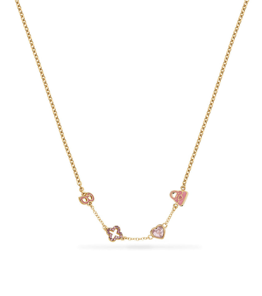 Barbie Fixed Charm Necklace (Gold)