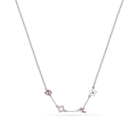Barbie Fixed Charm Necklace (Silver)