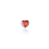 Fixed Charm - Heart Birthstone Charm (Silver)