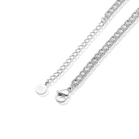 Crystal Charm Builder Necklace (Silver)