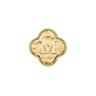 Molten Clover Charms (Gold) - Initials