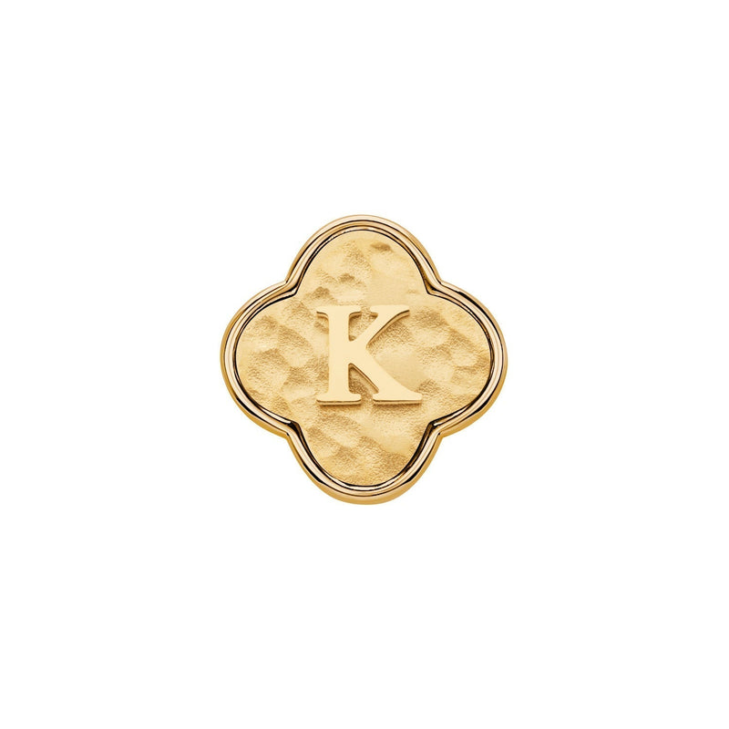 Molten Clover Charms (Gold) - Initials