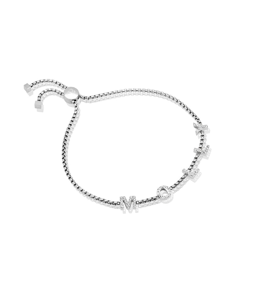 Custom Name Bracelet - Silver