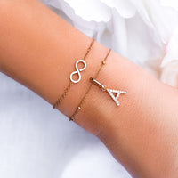 Sphere Chain Bracelet (Rose Gold)