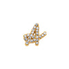 Fixed Charm - Pave Initial Charm (Gold)