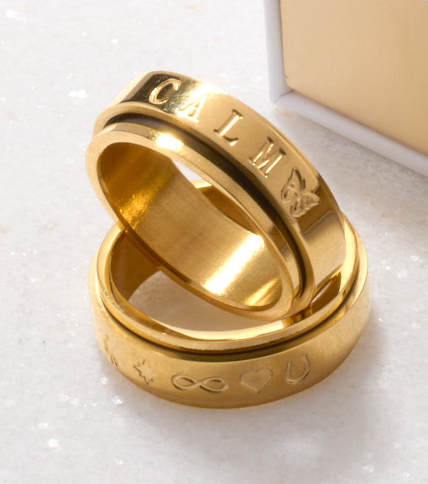 Elvish Ring, Tengwar Ring, Customize Your Own Text in Elvish, Elvish Yellow  Gold Wedding Band, Yellow Gold Elvish Wedding Ring, Yellow Gold Tungsten  Band