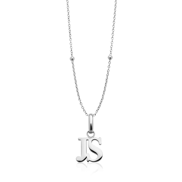 Classic Alphabet J Gold Necklace | Sleek Modern Design | CaratLane